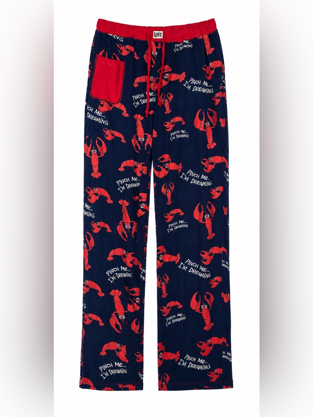 Cotton Lobster Yoga Pajama Pants Drawstring